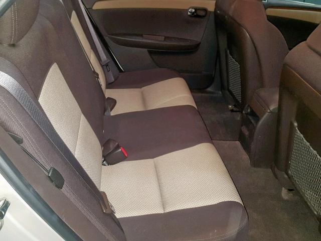 1G1ZC5E10BF305553 - 2011 CHEVROLET MALIBU 1LT 银色 照片 6