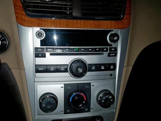 1G1ZC5E10BF305553 - 2011 CHEVROLET MALIBU 1LT 银色 照片 9