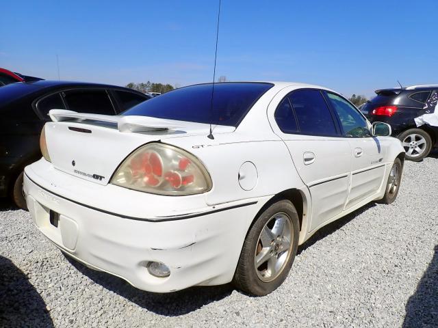 1G2NW52E81C142207 - 2001 PONTIAC GRAND AM G WHITE photo 4