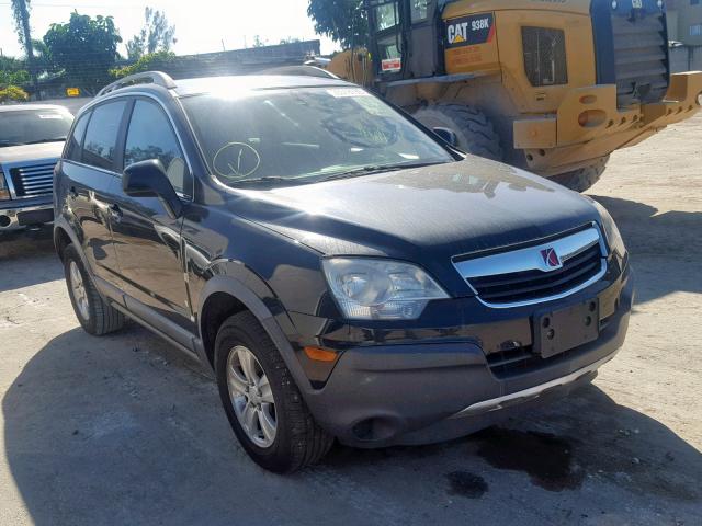 3GSDL43N38S510360 - 2008 SATURN VUE XE BLACK photo 1