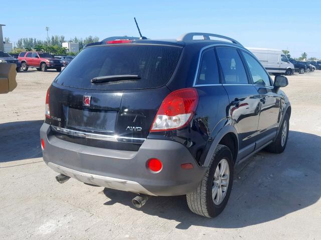 3GSDL43N38S510360 - 2008 SATURN VUE XE BLACK photo 4