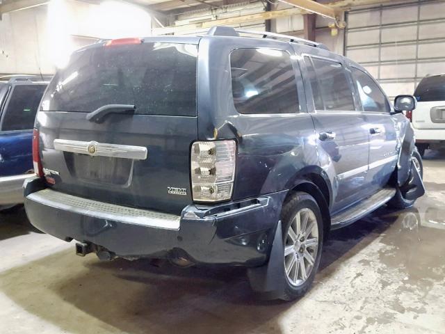 1A8HW58268F152788 - 2008 CHRYSLER ASPEN LIMI BLUE photo 4