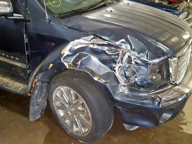 1A8HW58268F152788 - 2008 CHRYSLER ASPEN LIMI BLUE photo 9