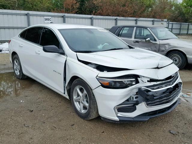 1G1ZB5ST8GF197912 - 2016 CHEVROLET MALIBU LS WHITE photo 1