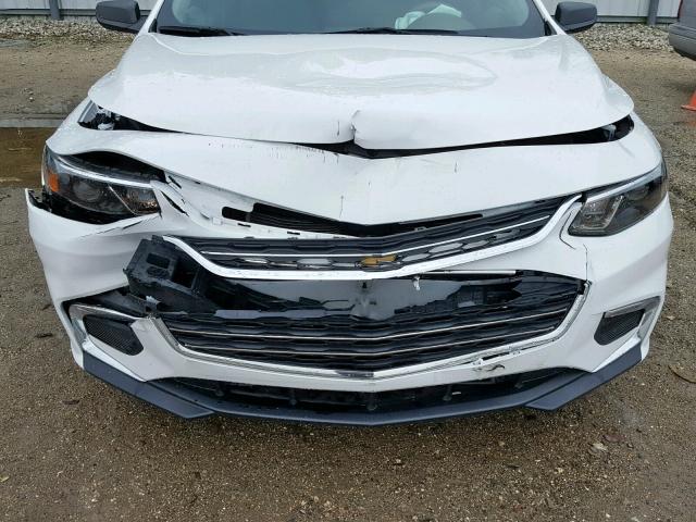 1G1ZB5ST8GF197912 - 2016 CHEVROLET MALIBU LS WHITE photo 9