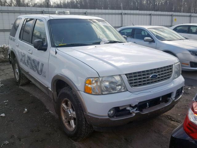 1FMDU74E62ZA18615 - 2002 FORD EXPLORER E WHITE photo 1