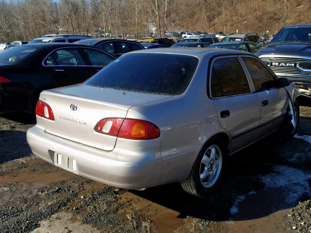 1NXBR12E5YZ337468 - 2000 TOYOTA COROLLA VE TAN photo 4