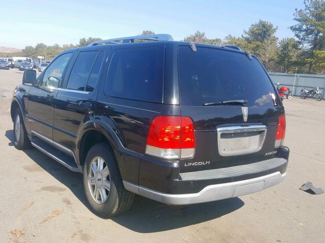 5LMEU88H93ZJ14106 - 2003 LINCOLN AVIATOR 黑色 照片 3