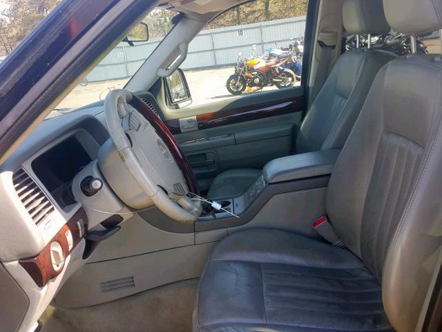 5LMEU88H93ZJ14106 - 2003 LINCOLN AVIATOR 黑色 照片 5