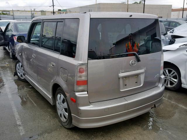 JTLKT324764078959 - 2006 TOYOTA SCION XB 灰色 照片 3