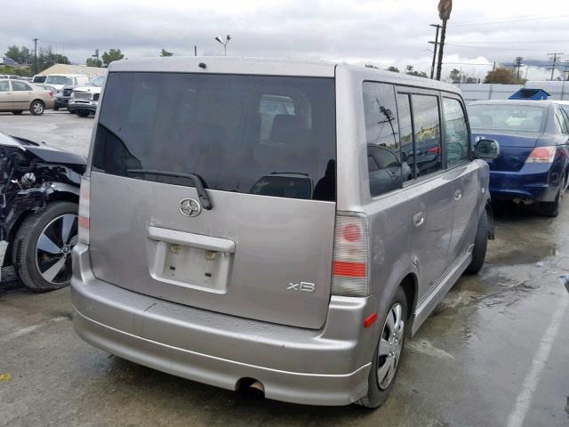 JTLKT324764078959 - 2006 TOYOTA SCION XB 灰色 照片 4