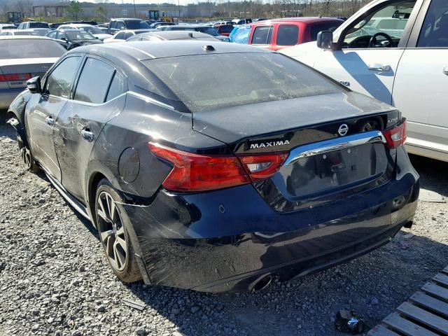 1N4AA6AP9HC387339 - 2017 NISSAN MAXIMA 3.5 BLACK photo 3