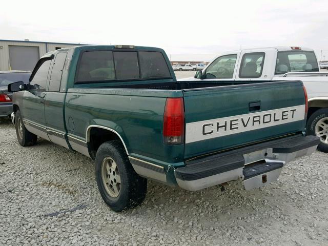 2GCEC19Z2S1182599 - 1995 CHEVROLET GMT-400 C1 GREEN photo 3