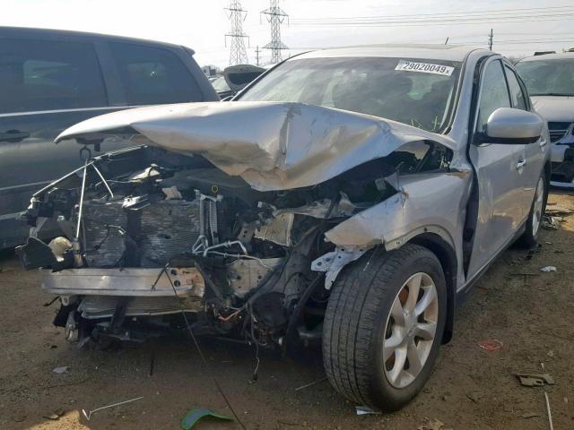 JN1AJ0HR4AM754570 - 2010 INFINITI EX35 BASE SILVER photo 2