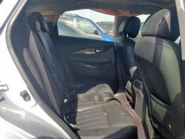 JN1AJ0HR4AM754570 - 2010 INFINITI EX35 BASE SILVER photo 6