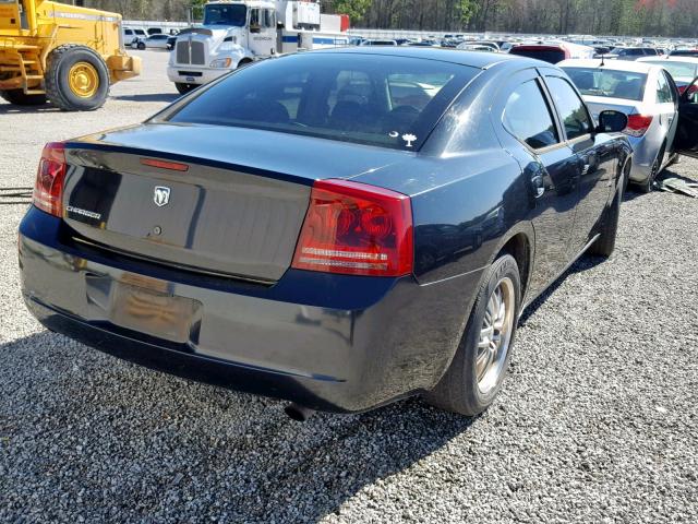 2B3LA43G17H745552 - 2007 DODGE CHARGER SE SILVER photo 4