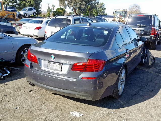 WBAXA5C5XGD691988 - 2016 BMW 535 D GRAY photo 4