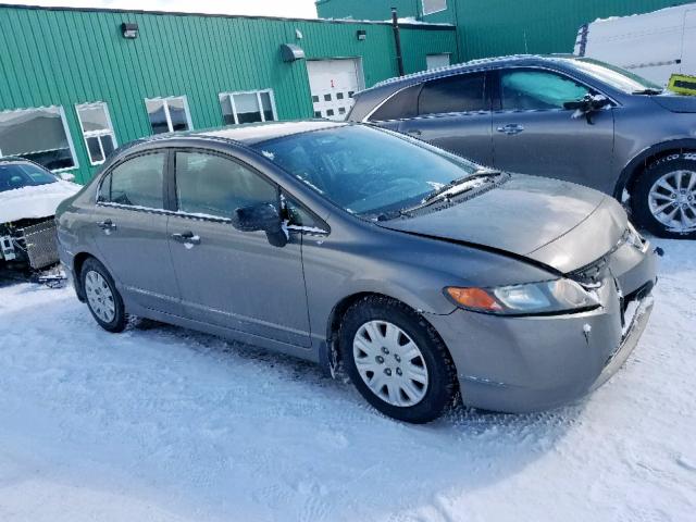 2HGFA16386H004057 - 2006 HONDA CIVIC DX V GRAY photo 1