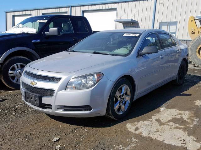 1G1ZB5E09CF153364 - 2012 CHEVROLET MALIBU LS SILVER photo 2