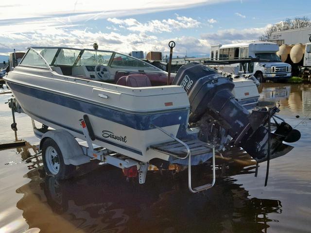 BRCH942AE989 - 1989 SEAW BOAT WHITE photo 3