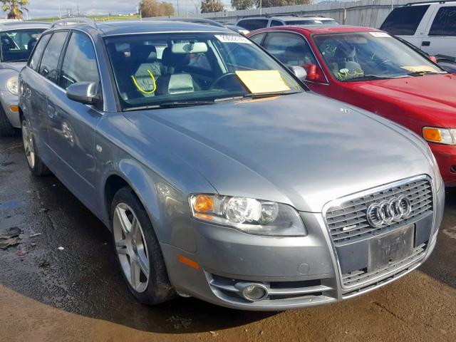 WAUKF78E67A050225 - 2007 AUDI A4 2.0T AV SILVER photo 1