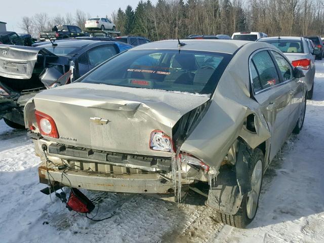 1G1ZB5EB3AF272736 - 2010 CHEVROLET MALIBU LS TAN photo 4