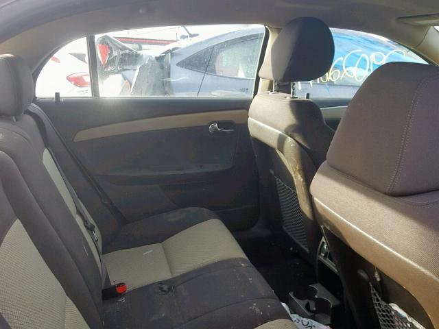 1G1ZB5EB3AF272736 - 2010 CHEVROLET MALIBU LS TAN photo 6