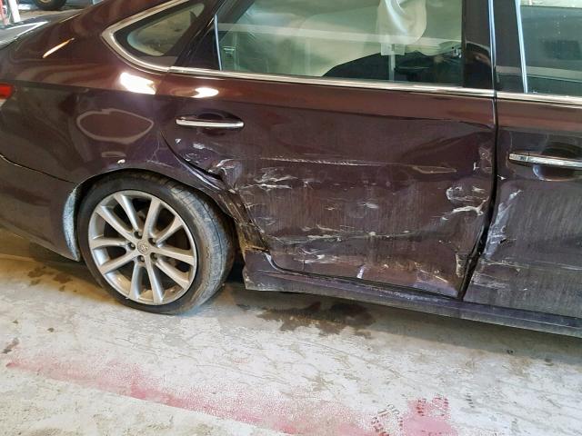 4T1BK1EB0EU116832 - 2014 TOYOTA AVALON BAS BURGUNDY photo 9