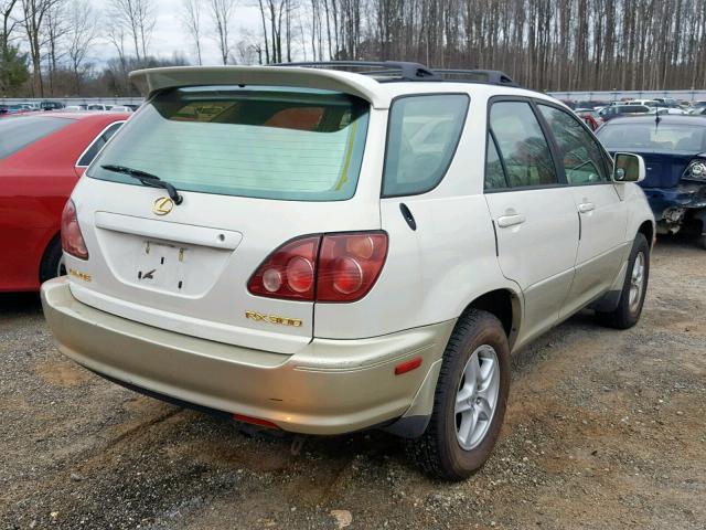 JT6HF10U2Y0151936 - 2000 LEXUS RX WHITE photo 4