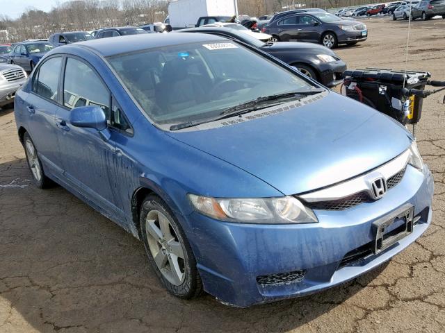 2HGFA16609H506902 - 2009 HONDA CIVIC LX-S BLUE photo 1