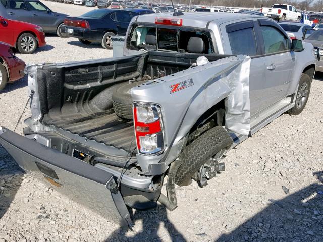 1GCGTDEN1K1102938 - 2019 CHEVROLET COLORADO Z SILVER photo 4