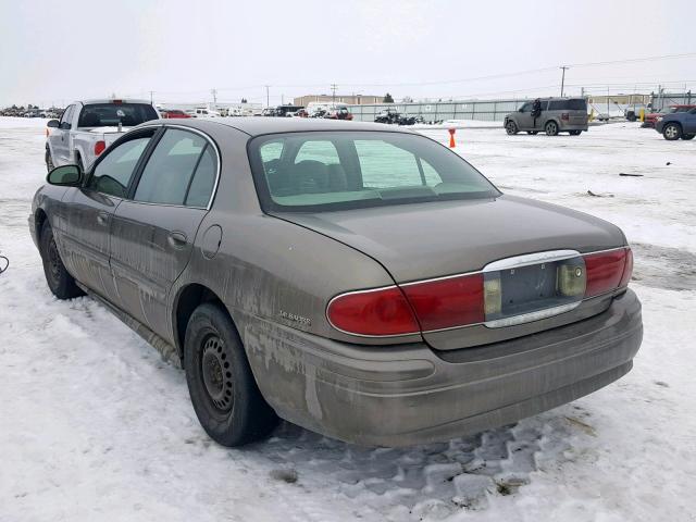 1G4HP54K41U117707 - 2001 BUICK LESABRE CU BEIGE photo 3