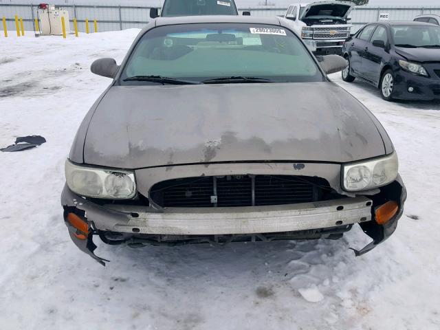 1G4HP54K41U117707 - 2001 BUICK LESABRE CU BEIGE photo 9