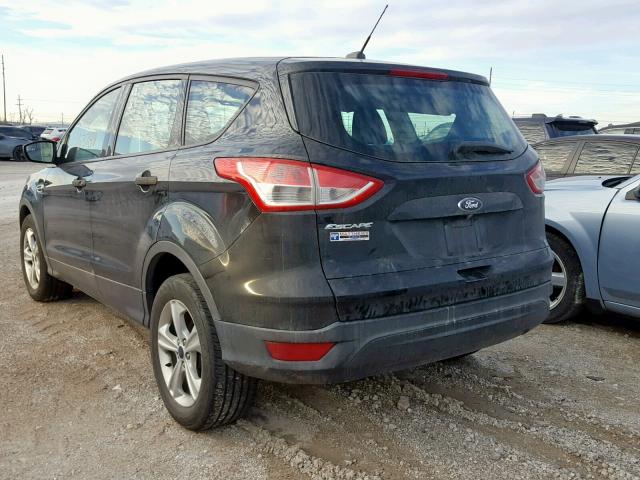 1FMCU0F78FUA42788 - 2015 FORD ESCAPE S BLACK photo 3