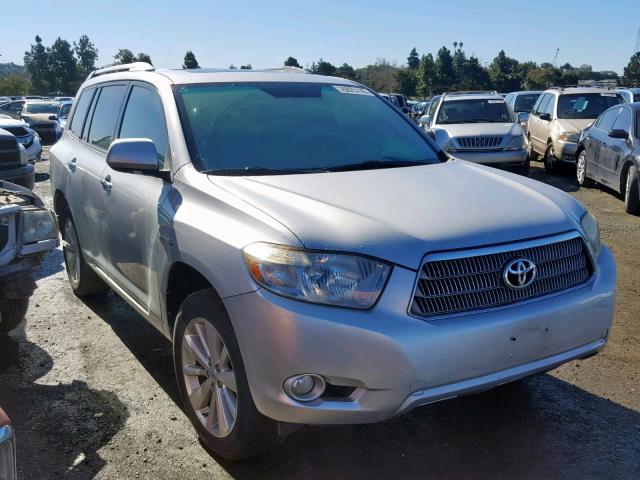 JTEEW44A582010453 - 2008 TOYOTA HIGHLANDER SILVER photo 1