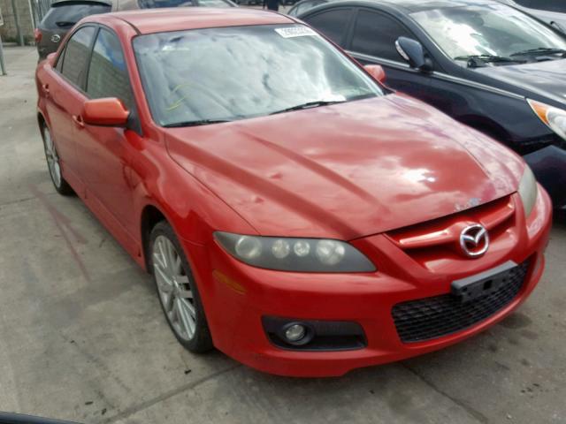 JM1GG12L061102148 - 2006 MAZDA SPEED 6 RED photo 1