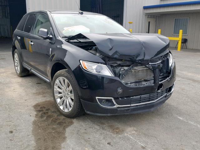 2LMDJ8JK7FBL31792 - 2015 LINCOLN MKX BLACK photo 1