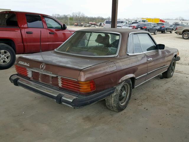 10702412024255 - 1979 MERCEDES-BENZ SLC 450 BROWN photo 4