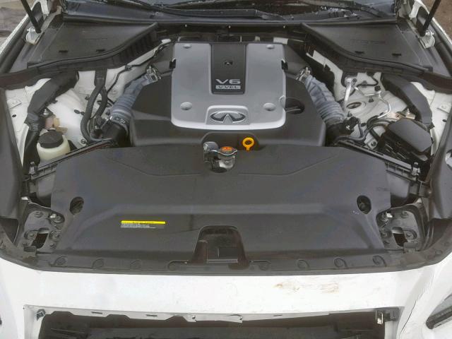 JN1BV7AP2FM349308 - 2015 INFINITI Q50 BASE WHITE photo 7