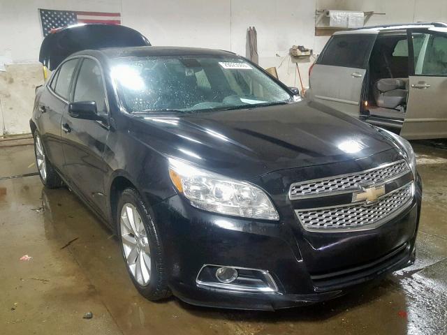 1G11H5SA8DU128767 - 2013 CHEVROLET MALIBU LTZ BLACK photo 1