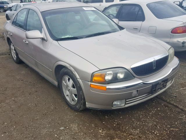 1LNHM86SX2Y679077 - 2002 LINCOLN LS GOLD photo 1