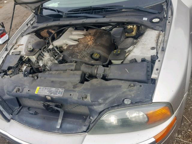 1LNHM86SX2Y679077 - 2002 LINCOLN LS GOLD photo 7