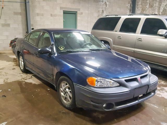 1G2NE52F44M648949 - 2004 PONTIAC GRAND AM S BLUE photo 1