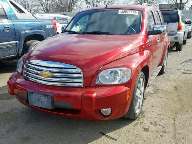 3GNBACFUXBS521330 - 2011 CHEVROLET HHR LT RED photo 2