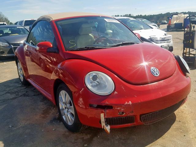 3VWRW3AL0AM006554 - 2010 VOLKSWAGEN NEW BEETLE წითელი ფოტო 1
