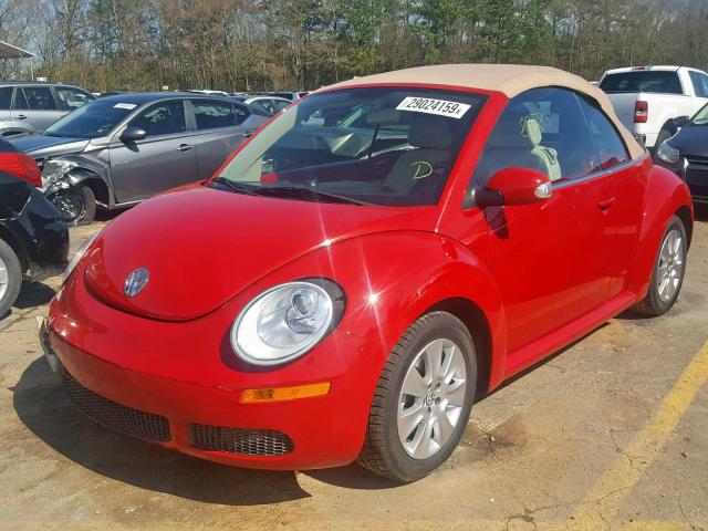 3VWRW3AL0AM006554 - 2010 VOLKSWAGEN NEW BEETLE წითელი ფოტო 2