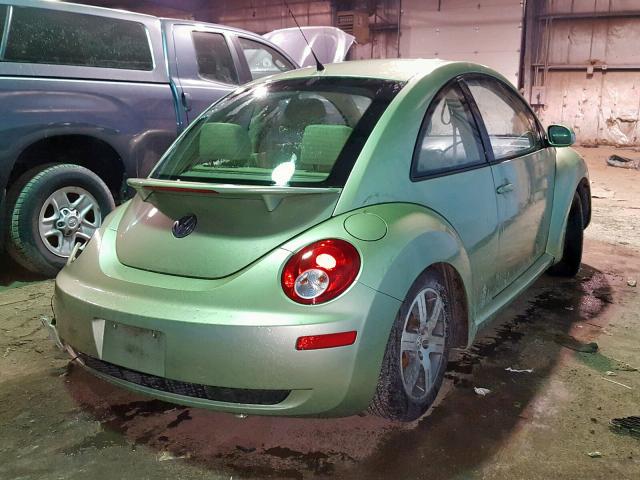 3VWRW31C06M424250 - 2006 VOLKSWAGEN NEW BEETLE GREEN photo 4