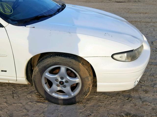 1G2WK52JX2F242449 - 2002 PONTIAC GRAND PRIX 白色 照片 9