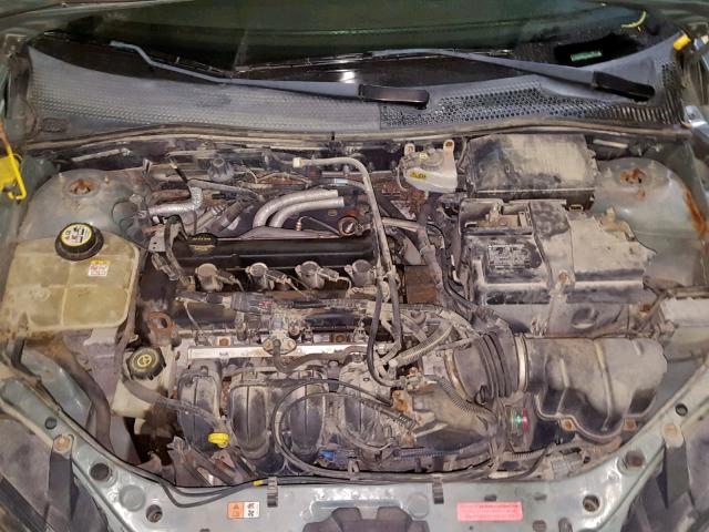 1FAFP34N96W163674 - 2006 FORD FOCUS ZX4 GREEN photo 7