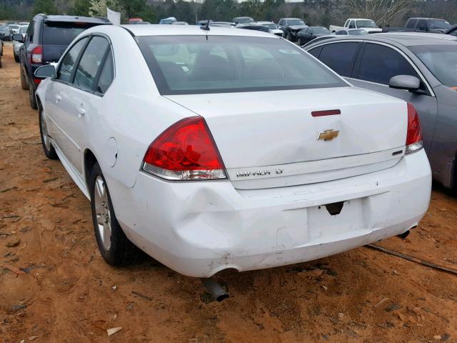 2G1WB5E36G1183304 - 2016 CHEVROLET IMPALA LIM WHITE photo 3